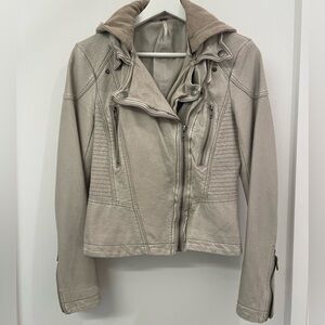 Free People Vegan Leather Jacket